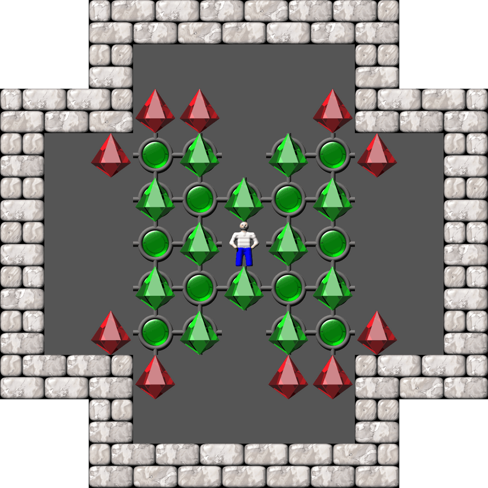 Sokoban Bugs collection 3 level 72